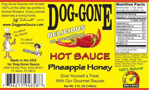 Pineapple Honey Hot Sauce
