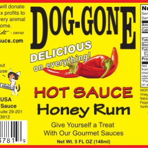 Honey Rum Hot Sauce Case (12) Wholesale